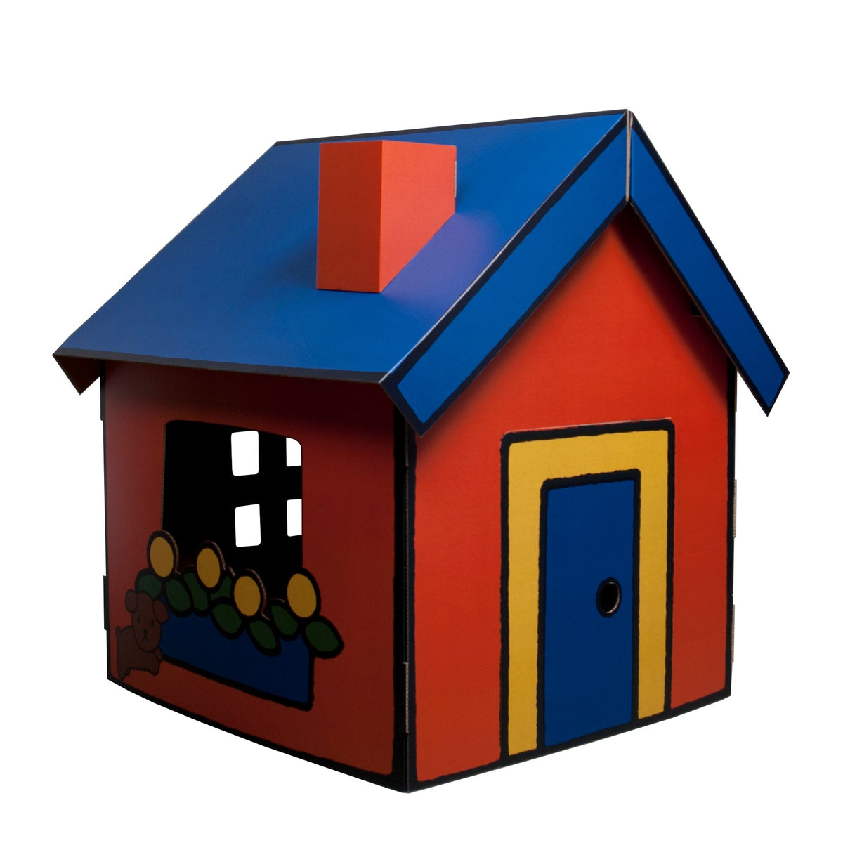 Miffy Hasen-Spielhaus aus Pappe