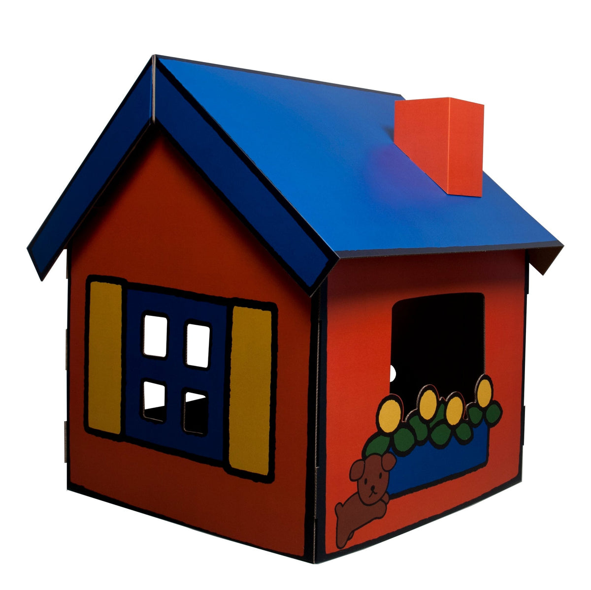 Miffy Hasen-Spielhaus aus Pappe