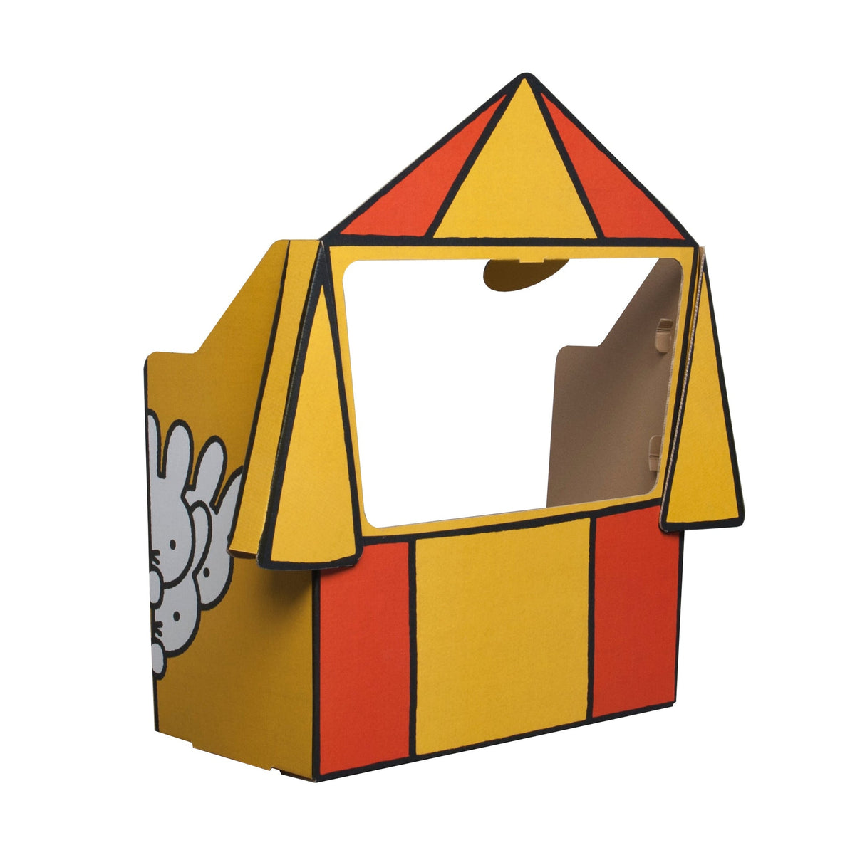 Miffy the Rabbit Cardboard Puppet Theatre