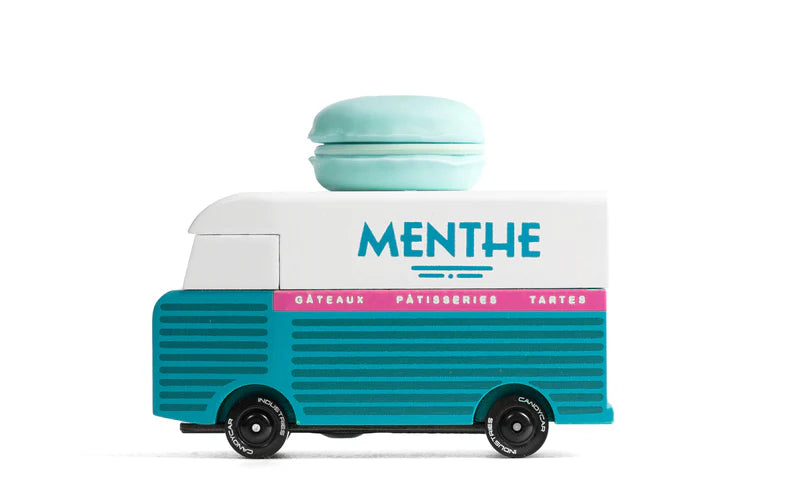 Camionette en Bois Candycar World - Van Macaron Menthe