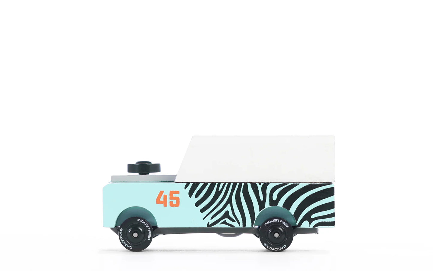 Voiture en Bois Candycar World - Mini Zebra Drifter