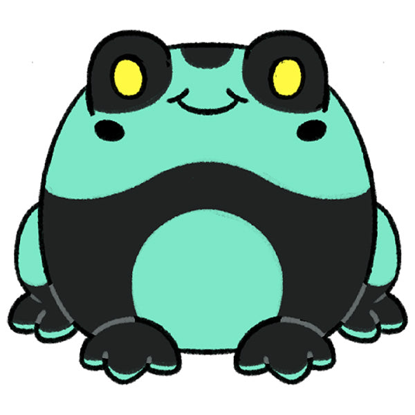 Peluche Mini Squishable – Poison Grenouille