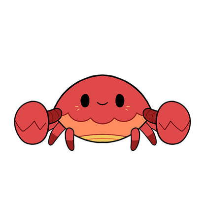 Peluche Squishable – Crabe