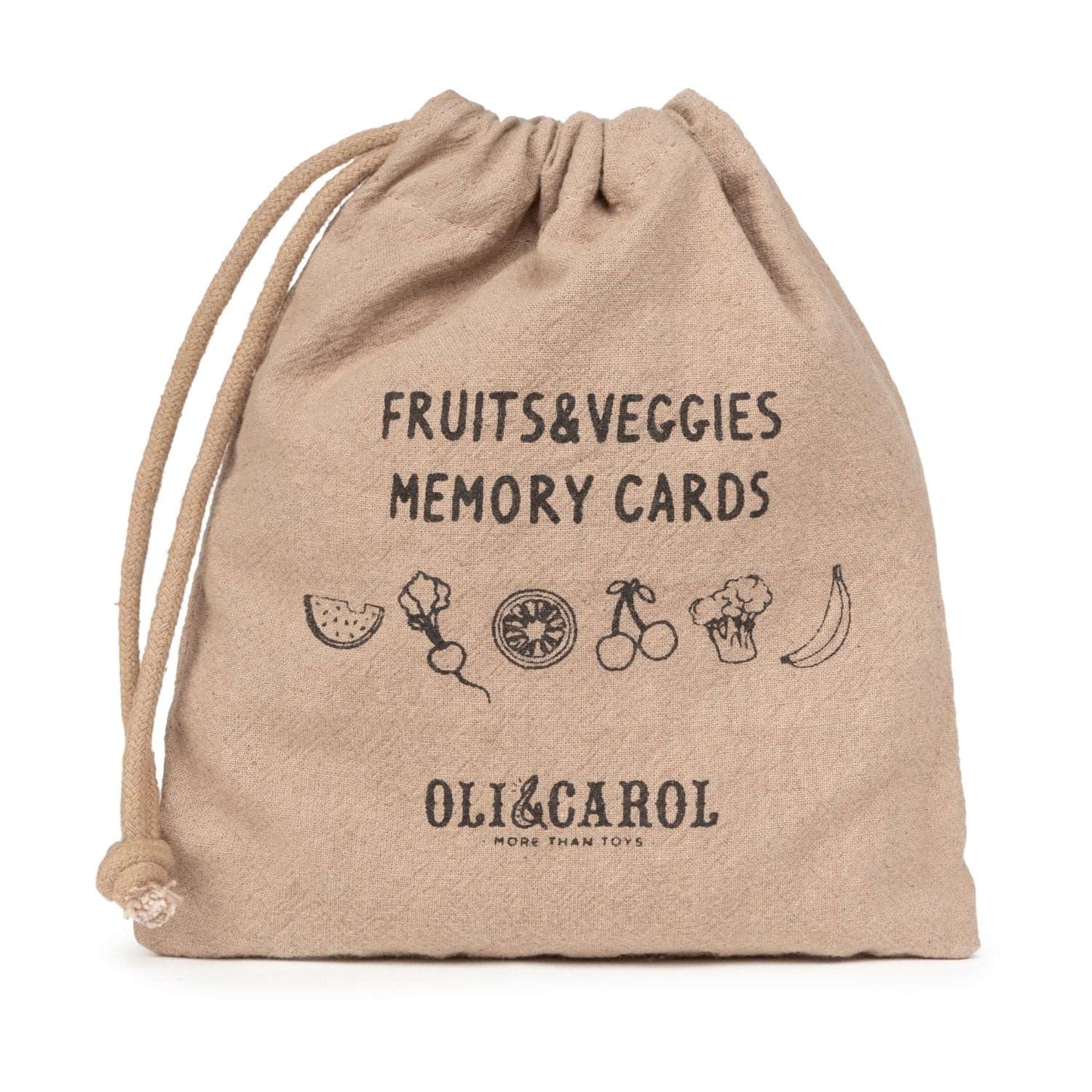 Fruits & Veggies – Jeu de mémoire en tissu – vue produit 3
