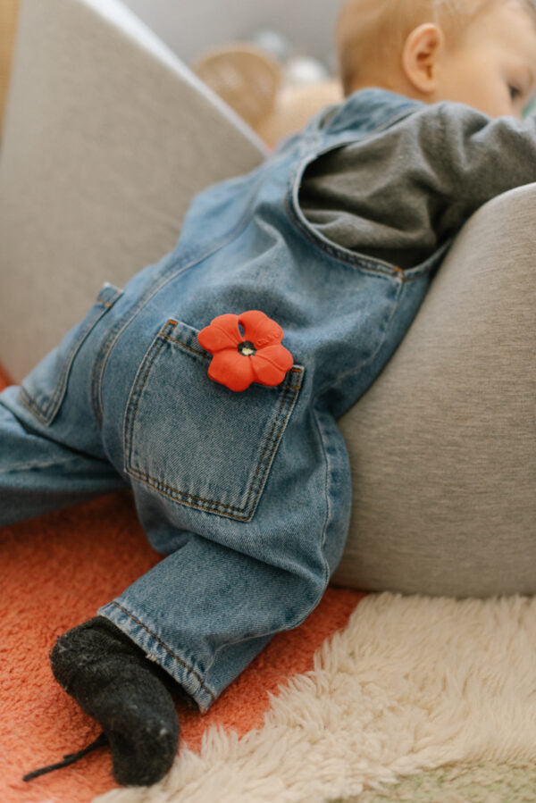 Pop le Coquelicot – Mini jouet de dentition bébé – vue produit 8