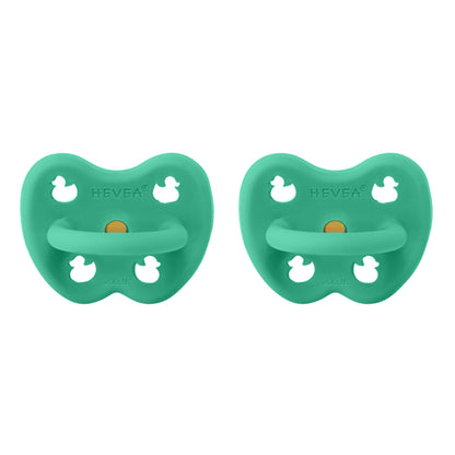 Lot de 2 sucettes rondes – 3 à 36 mois – HEVEA