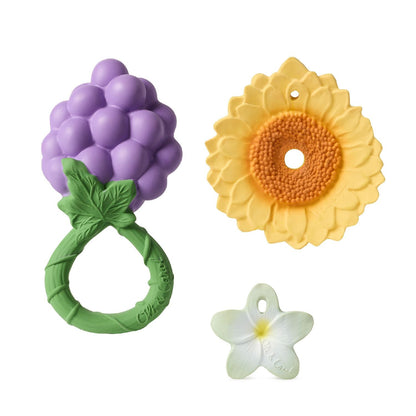 Coffret cadeau bébé – Dentition, hochet et mini anneau – vue produit 2