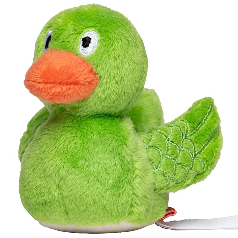 Peluche caneton Schmoozies MBW – Vert