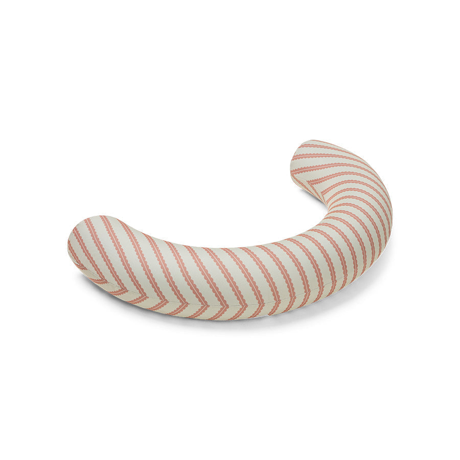 Premium Schwimmnudel – Rot/Beige – Saint Tropez