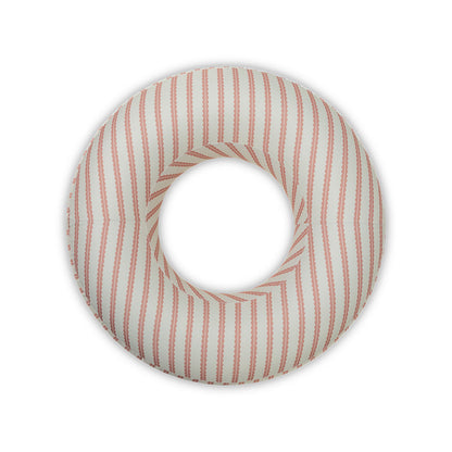 Premium Swim Ring - Red/Beige - Saint Tropez - Ø 120 cm