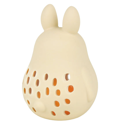 Hochet en silicone - Lapin – vue 4 – A Little Lovely Company