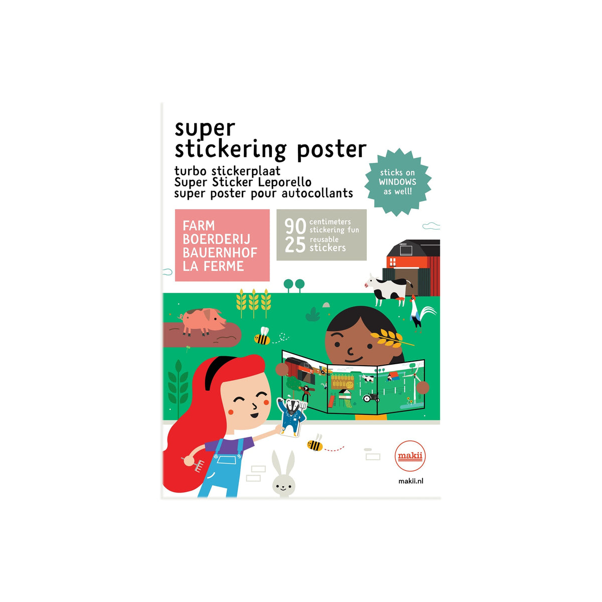 Coloring Poster Sticker