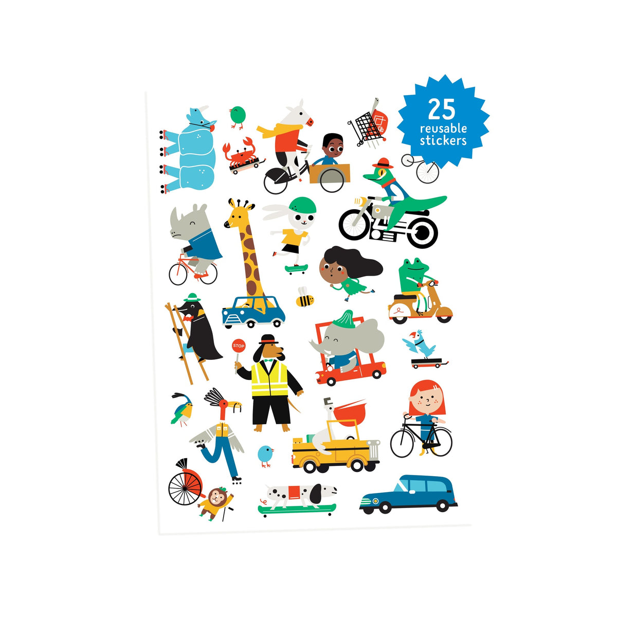 Coloring Poster Sticker