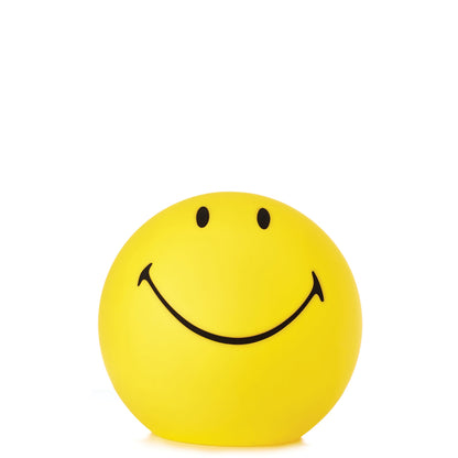 Lampe Smiley XL High Light Mr Maria, vue de face allumée