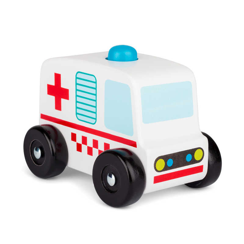 Ambulance en Bois Sound & Play Tobar