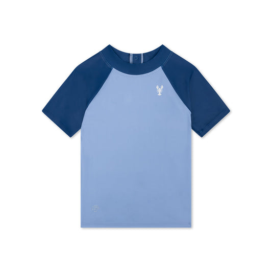 Schwimm-T-Shirt Kurzarm – Blau – Catch Of The Day