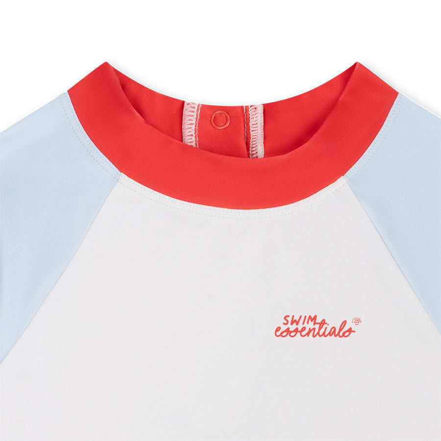 Swimming T-Shirt Short Sleeves - Multicolored - Seas The Day