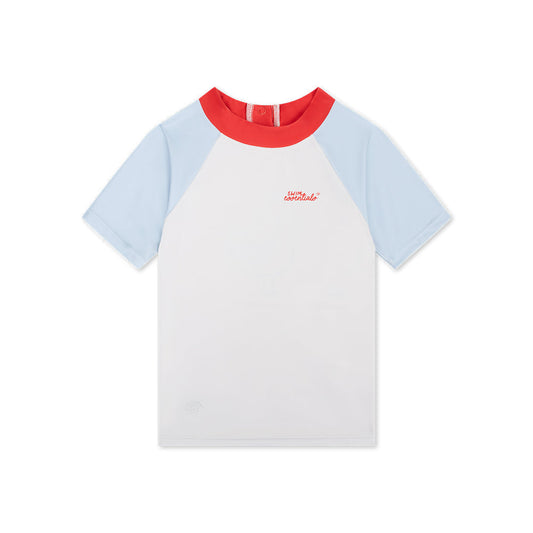 Schwimm-T-Shirt kurze Ärmel – Mehrfarbig – Seas The Day