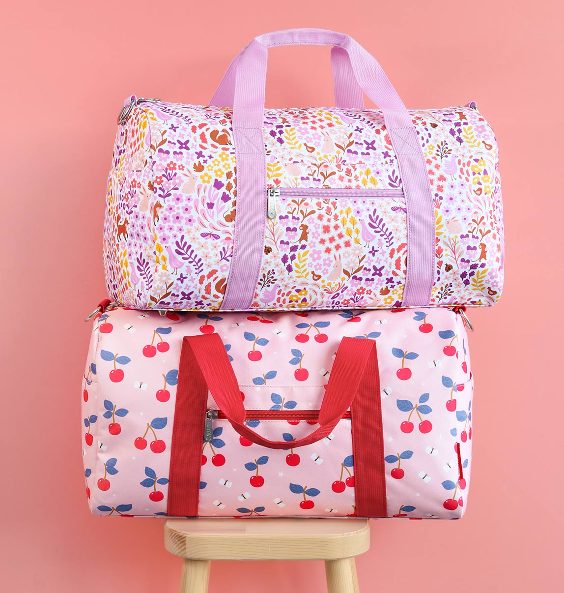 Sac de voyage enfant - Jardin fleuri – vue 5 – A Little Lovely Company