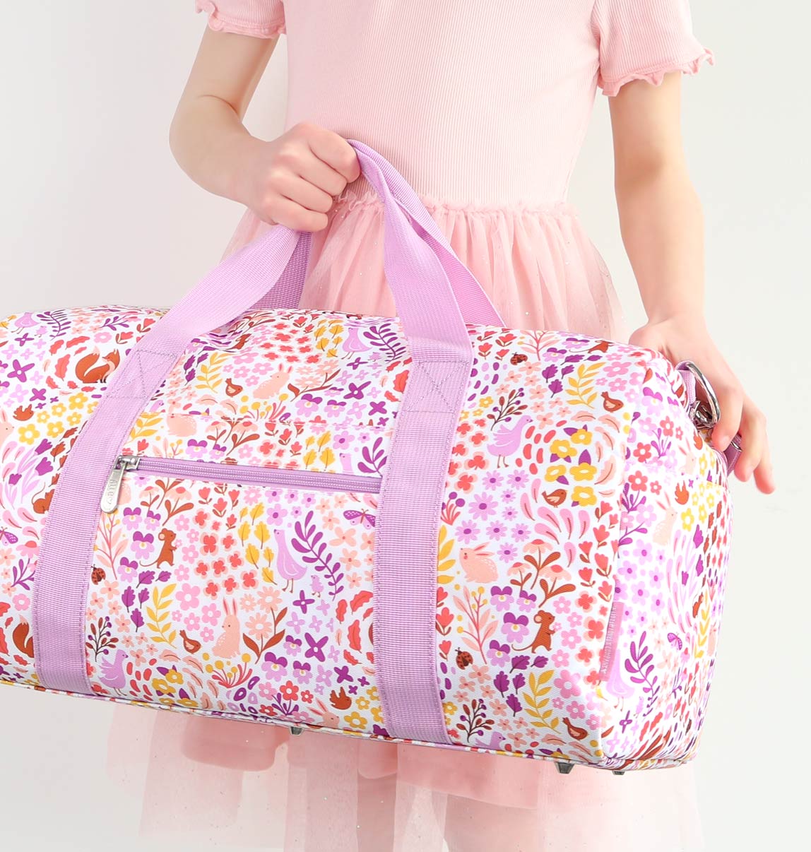 Sac de voyage enfant - Jardin fleuri – vue 4 – A Little Lovely Company