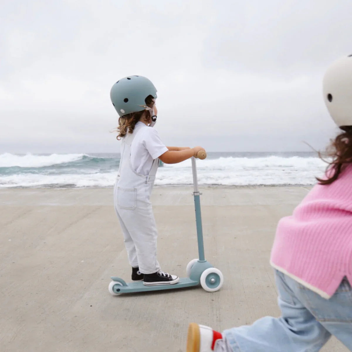 casque enfant eco turquoise banwood