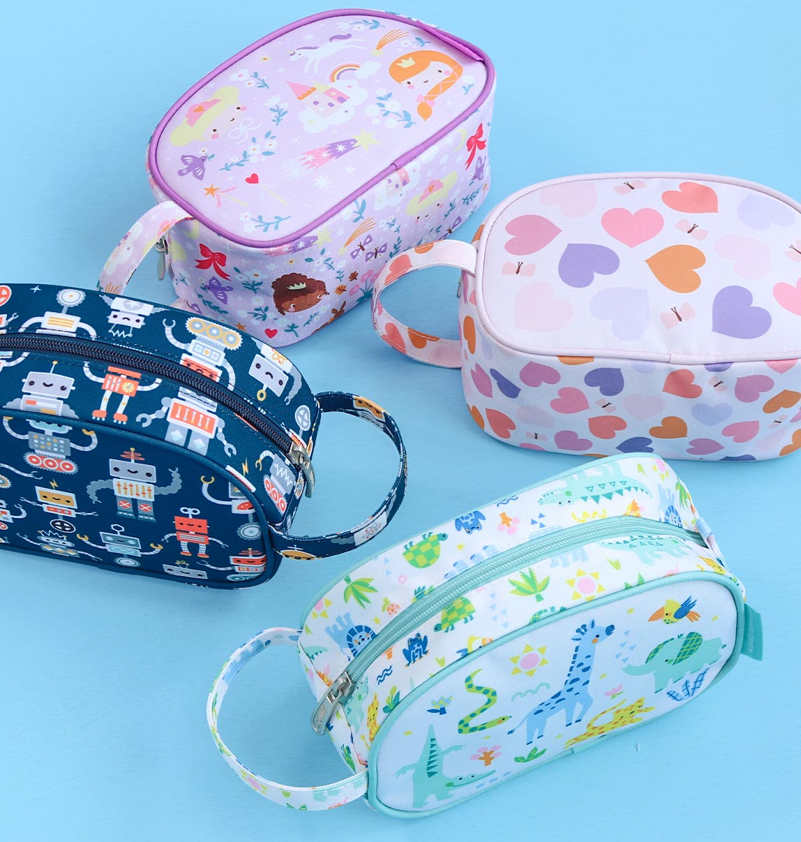 Trousse de toilette enfant - Jungle – vue 3 – A Little Lovely Company