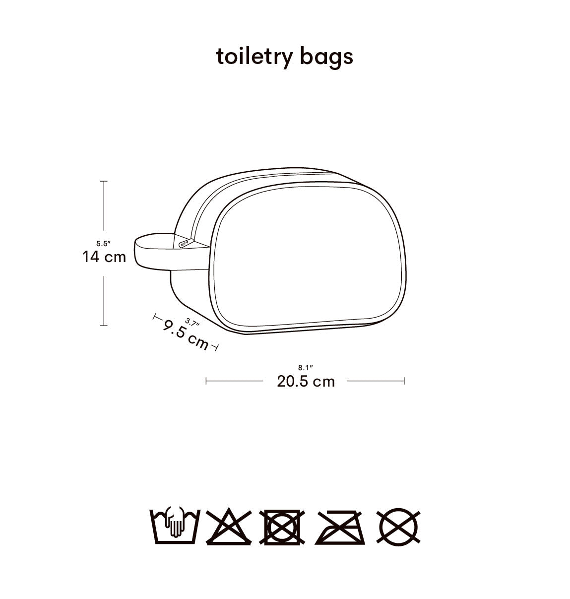 Trousse de toilette enfant - Amis des animaux – vue 8 – A Little Lovely Company