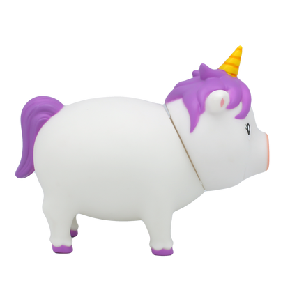 White Unicorn Pig