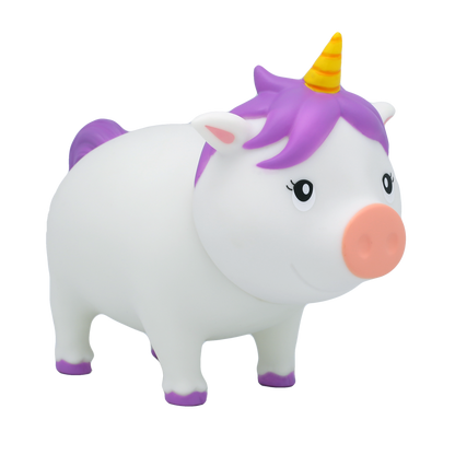 White Unicorn Pig