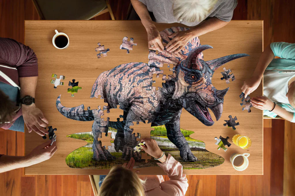 Puzzle - Ich bin Triceratops