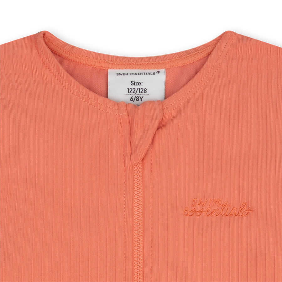 UV Swimsuit Girls With Long Sleeves - Pink - Pink Bay