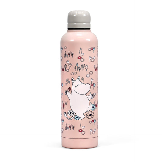 Gourde en métal Moomin - rose 500 ml