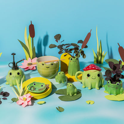 Mini jardinière Grenouille