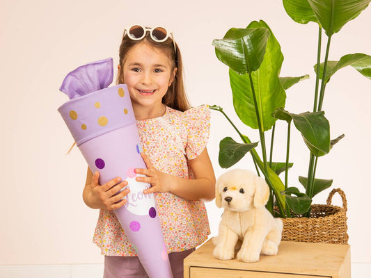 Sitting Golden Retriever Plush