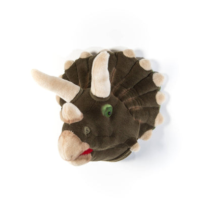 Adam the Triceratops Plush Wall Decor