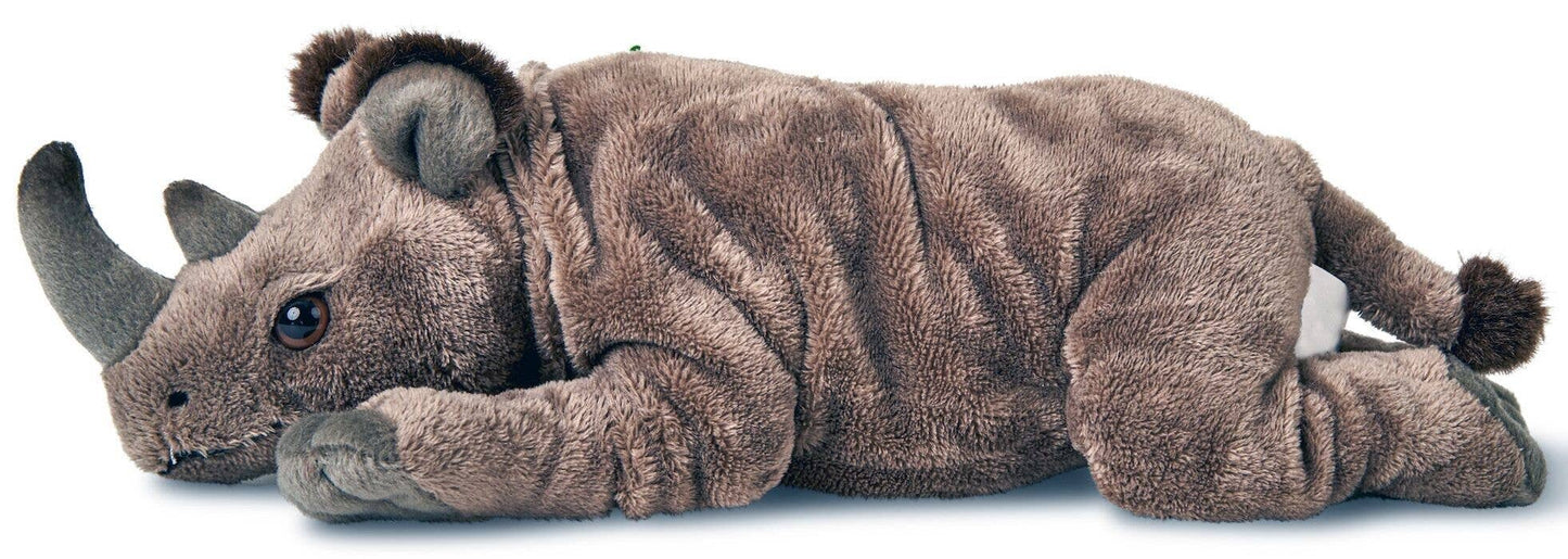 Liegendes Plüschnashorn