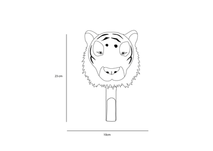 Porte-manteau tigre - Wild & Soft