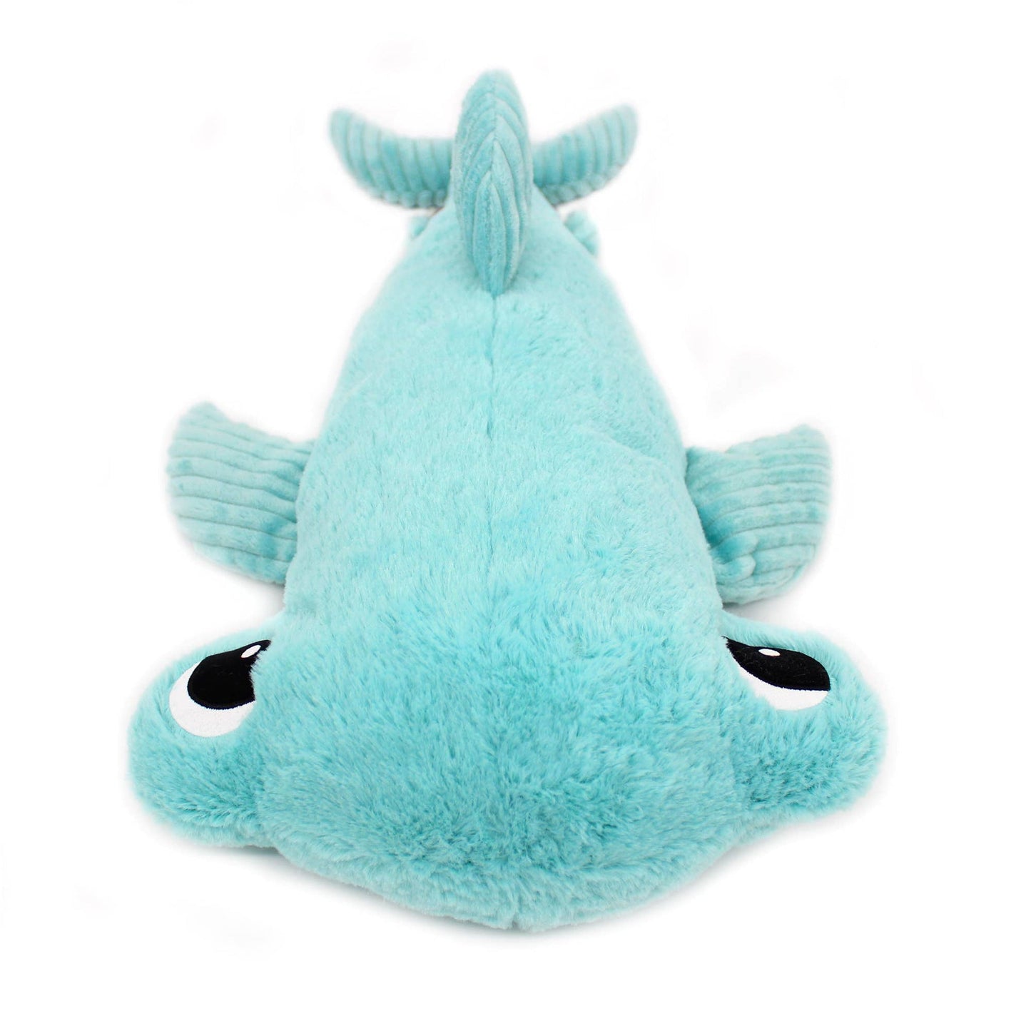 Peluche requin marteau Clou maman et son bébé bleu aqua – Les Ptipotos