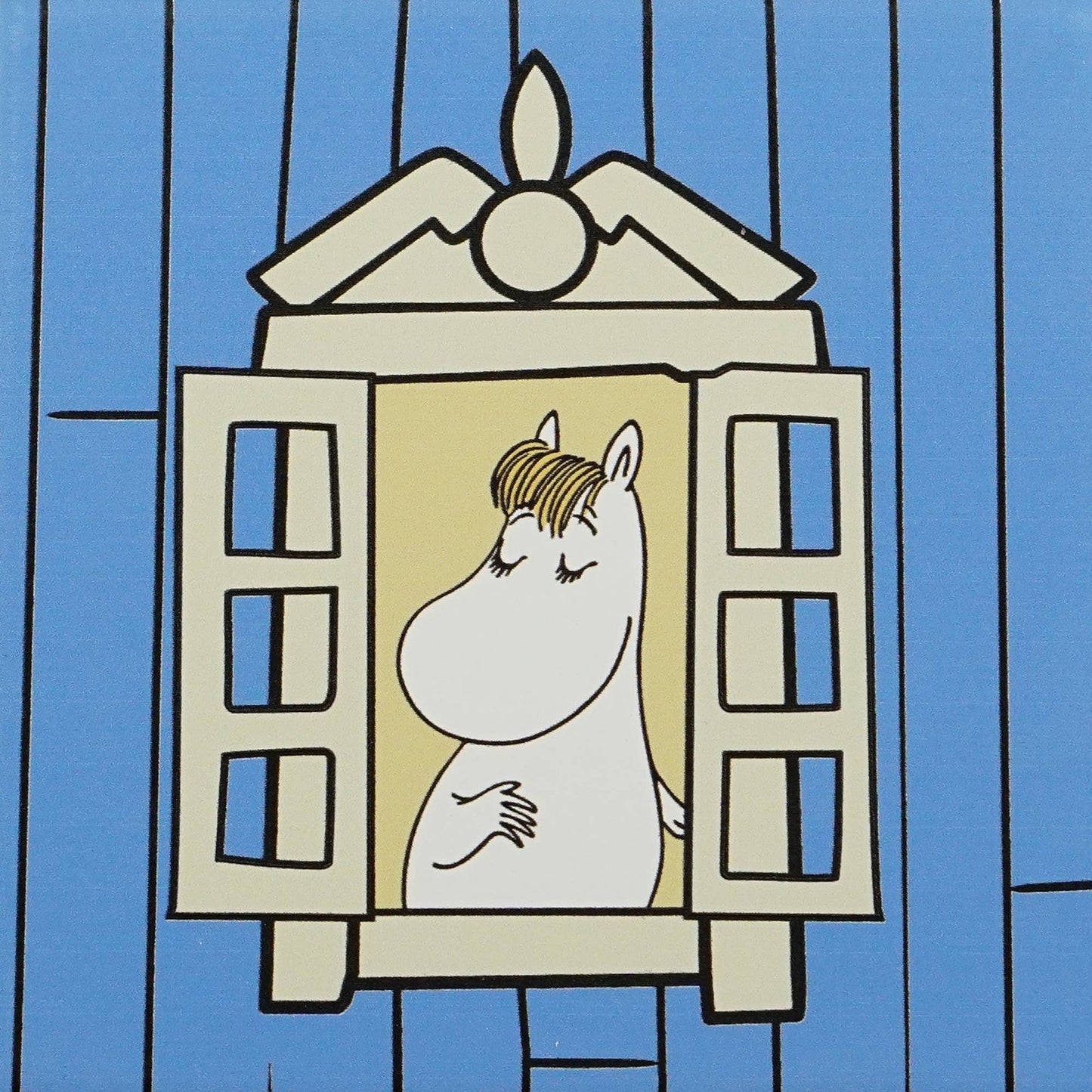 Lot de 4 sous-verres céramique Moomin - maison