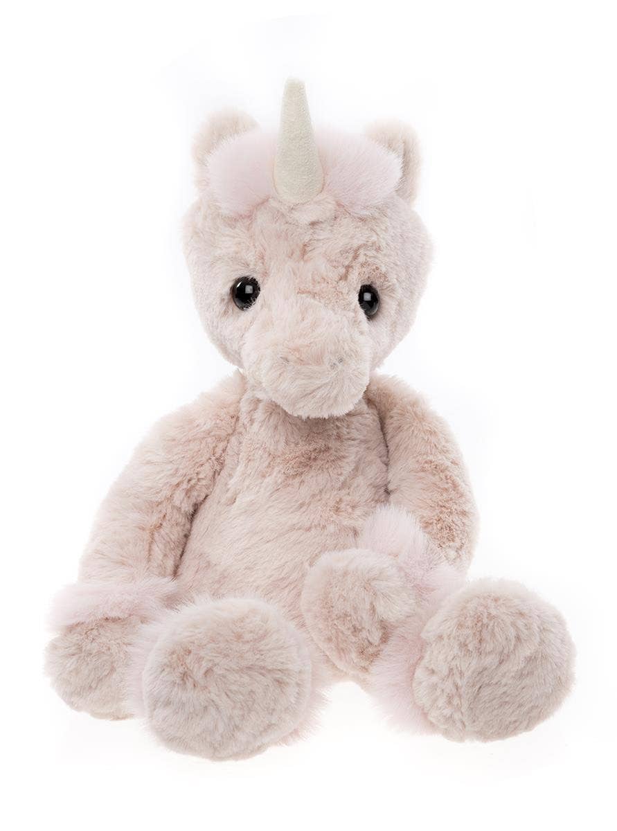 Bear & Me Star the Pink Unicorn Ballet Slipper Plush Toy