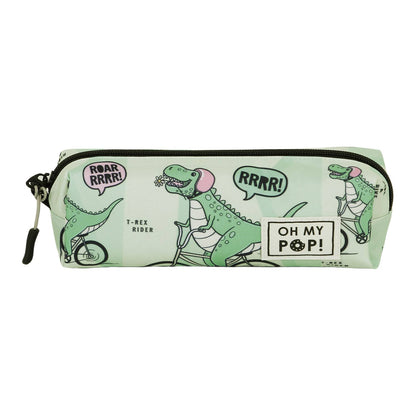 Trousse Carrée FAN 2.0 Oh My Pop! « Dinorrr » – Vert