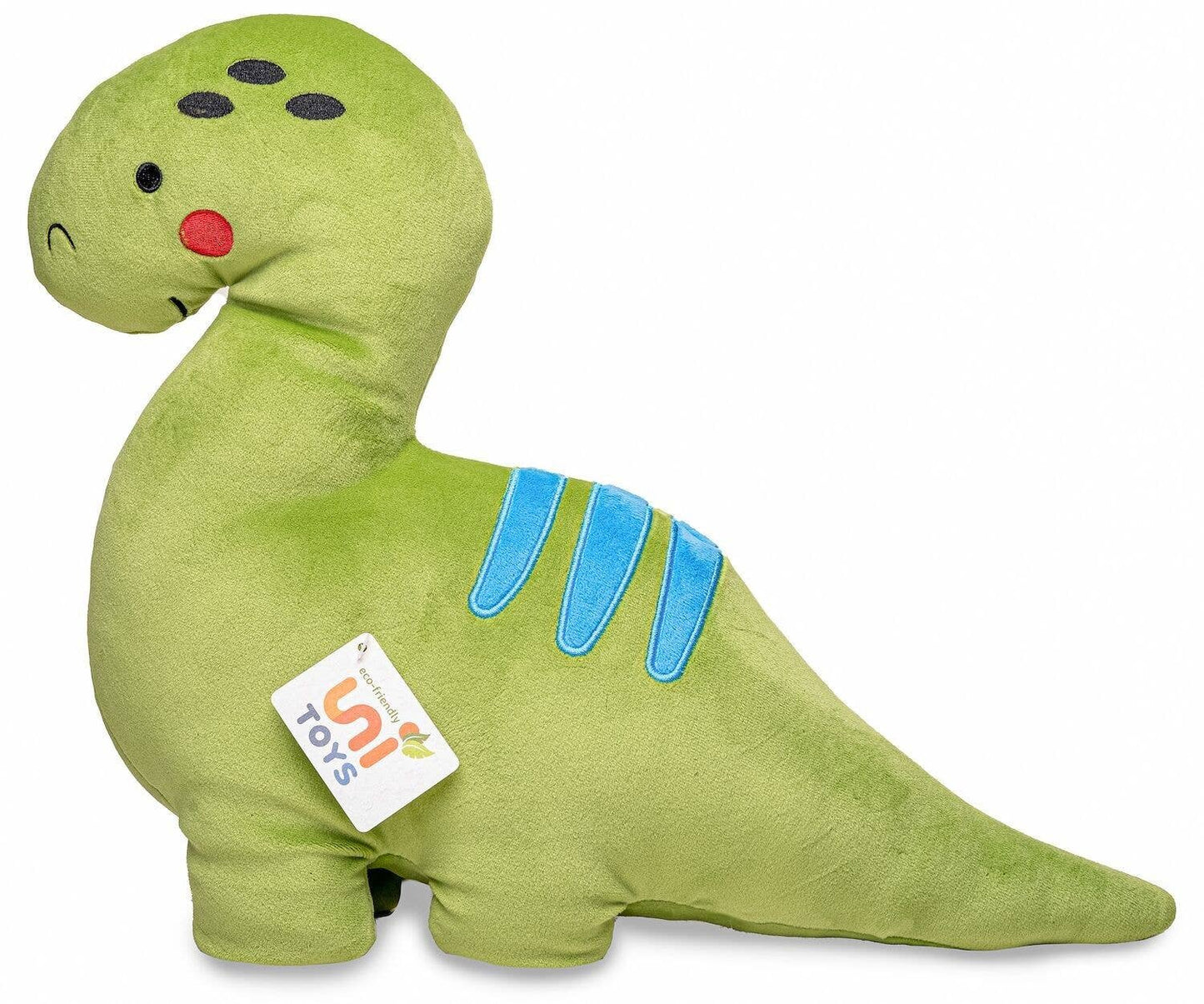 Plüschkissen Grüner Dinosaurier