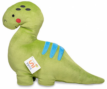 Plüschkissen Grüner Dinosaurier