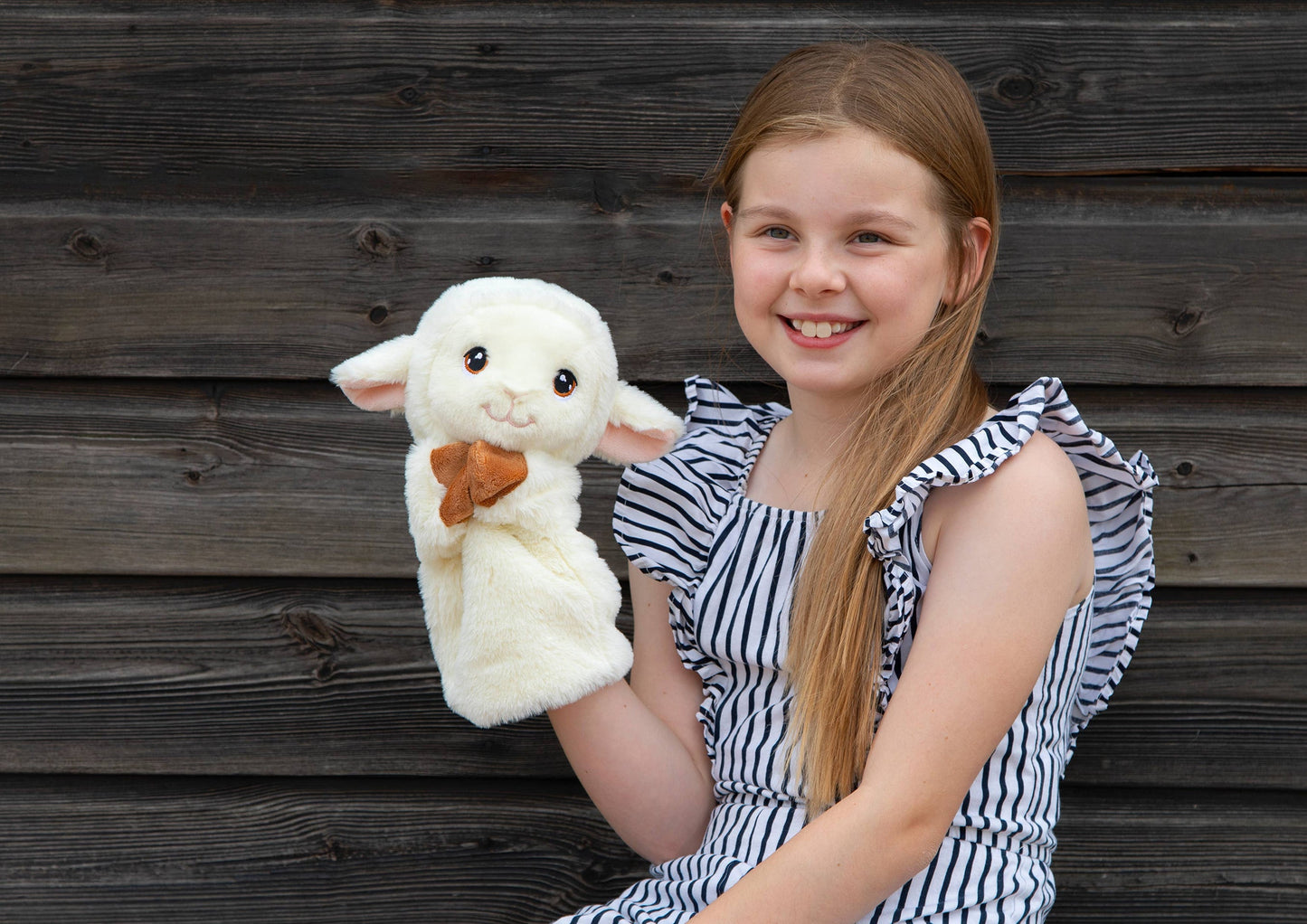 Marionnettes peluches ferme Keeleco 27 cm – 8 modèles