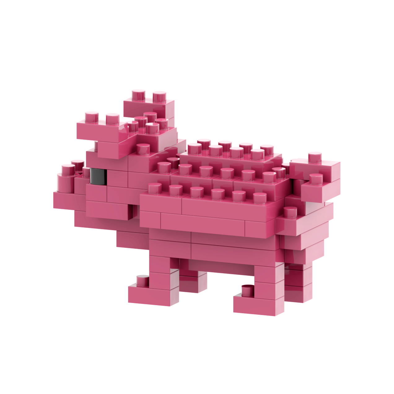 BRIXIES lucky pig postcard