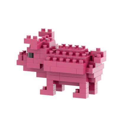 BRIXIES lucky pig postcard