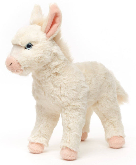 White Baroque Donkey Plush, Standing