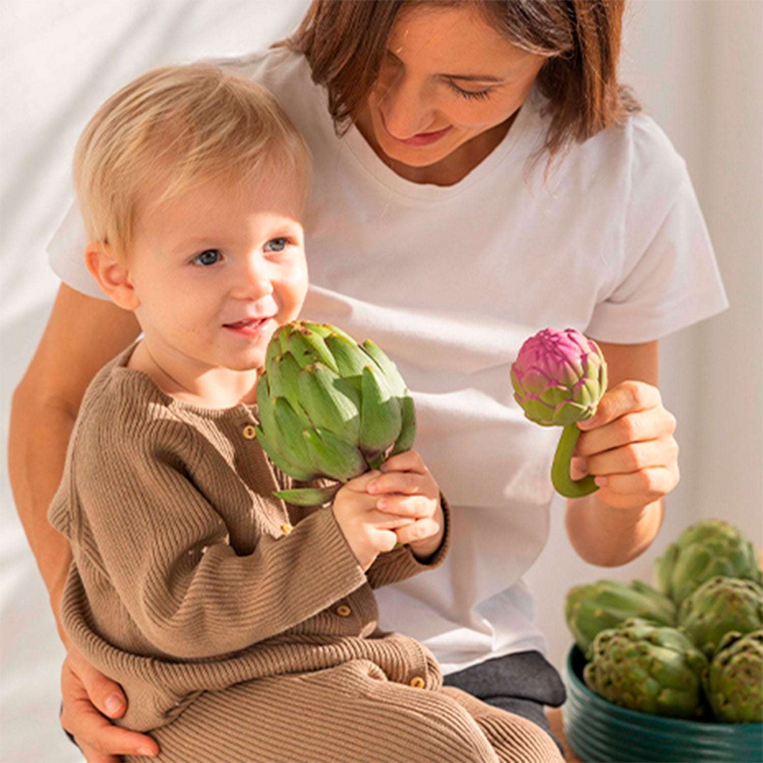 Artichaut – Hochet bébé – vue produit 6