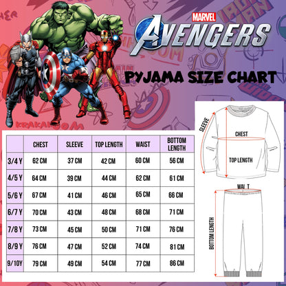 Pyjama Avengers – Navy