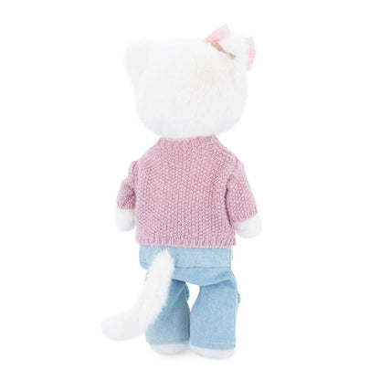 Peluche, Lucky Kitty, Lucky Sophie : Cerises en tricot 38 cm 3+